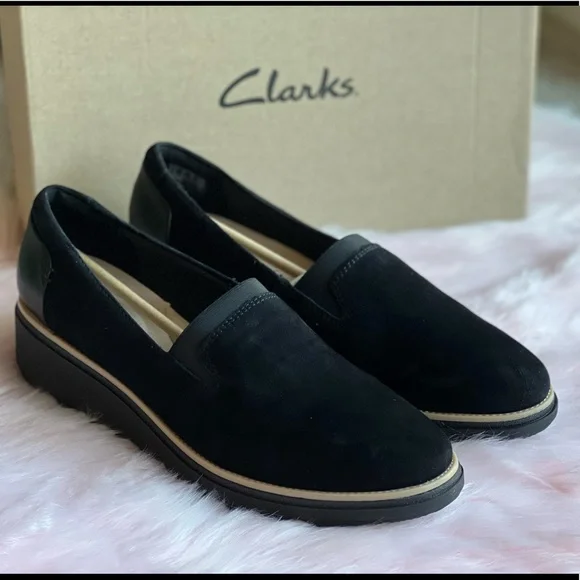 New Sharon Dolly Wide Wedge Casual Shoe - Clarks - Picture 2 of 16